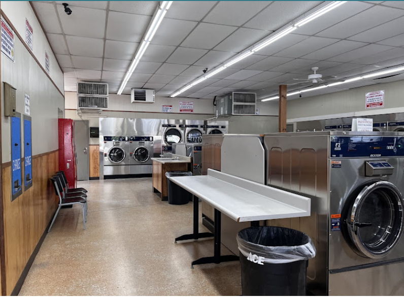 Fabric Care Coin Laundry interior