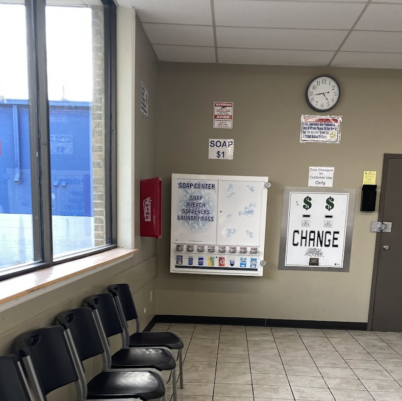 Fabric Care Coin Laundry interior