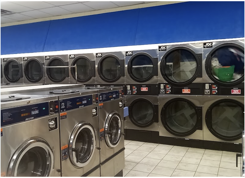Fabric Care Coin Laundry interior